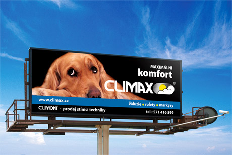 Grafický návrh velkoplošné reklamy (billboardů)