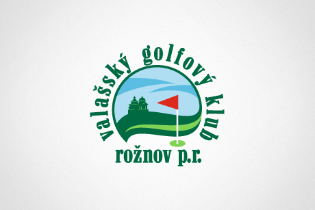 Grafický návrh logotypu Valašský golfový klub, Rožnov pod Radhoštěm