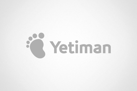 Grafický návrh logotypu Yetiman